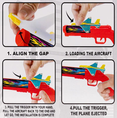 Airplane Launch Gun Six Aircraft Yellow M2022