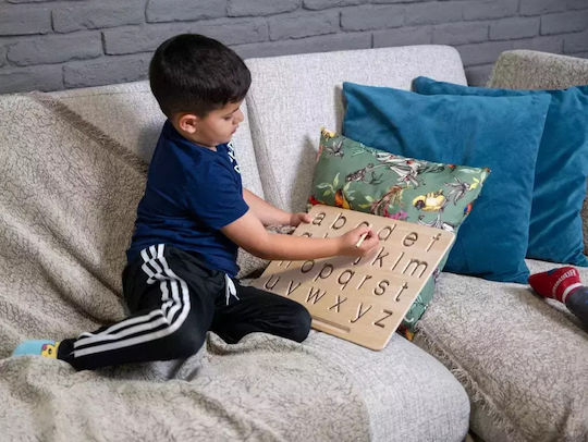 Berko Montessori Εκπαιδευτικό Παιχνίδι Γράμματα & Αριθμοί από Ξύλο για 3+ Ετών