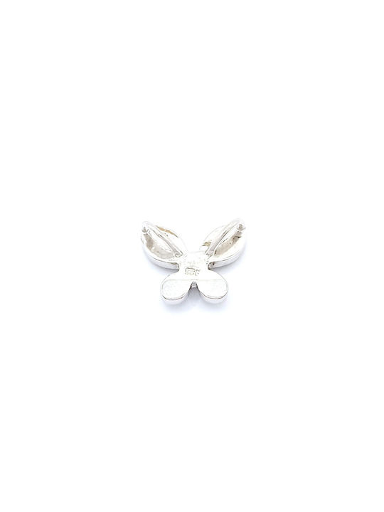 PS Silver Charm with design Butterfly from Silver