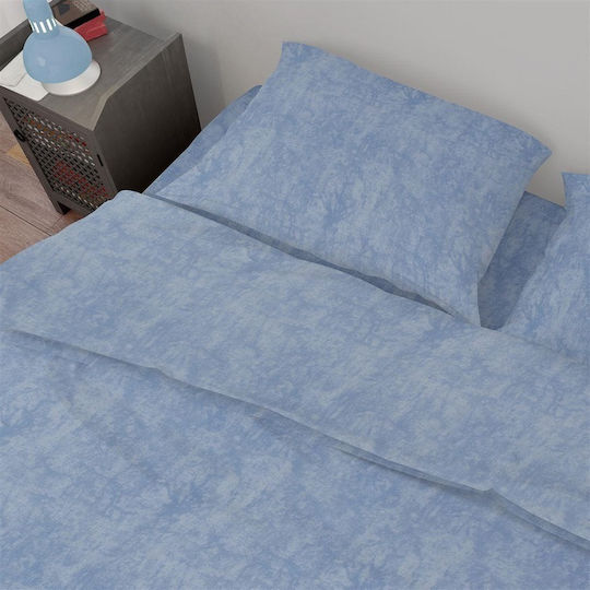 Dimcol Set Übergröße 4Stück 240x270cm Premium Shadow 614 Sky Blue