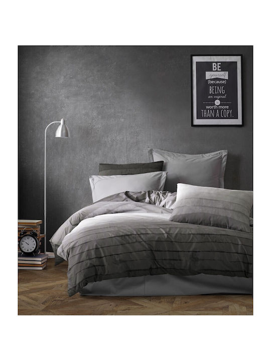 Dimcol Sheet Sets Queen 220x240cm. Shades Of Grey 485 Grey 4pcs