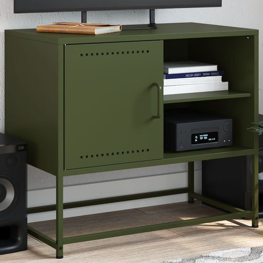 TV-Ständer Aus Metall Gelbe M100.5xT39xH60.5cm