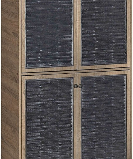 Дървен Обувна рафт Ronan 70.5x35x122см