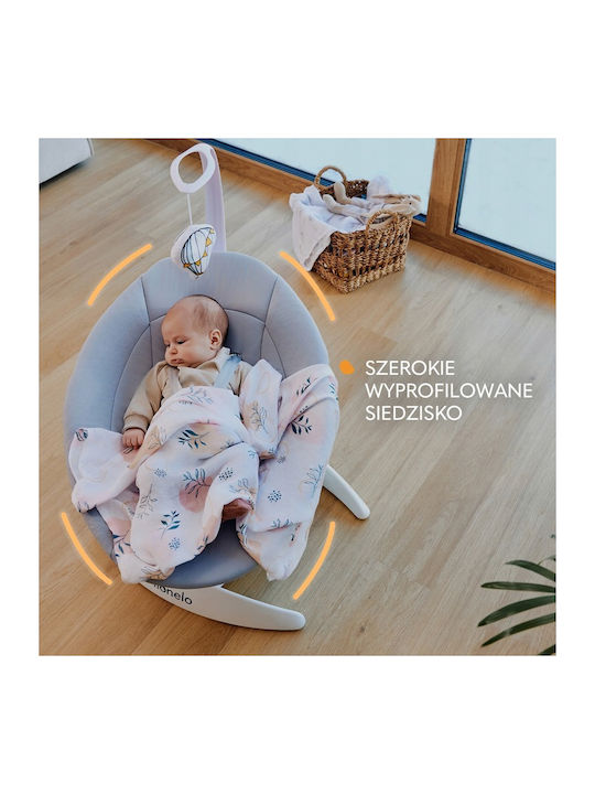 Lionelo Electric Baby Relax Iris with Music Beige Sand for Child up to 9kg