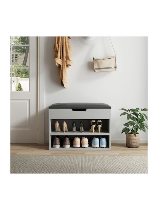 Romir Wooden Shoe Organizer Gray 60x30x44cm