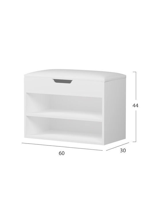 Holz Schuhschrank Romir 60x30x44cm