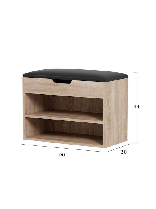 Holz Schuhschrank Romir 60x30x44cm