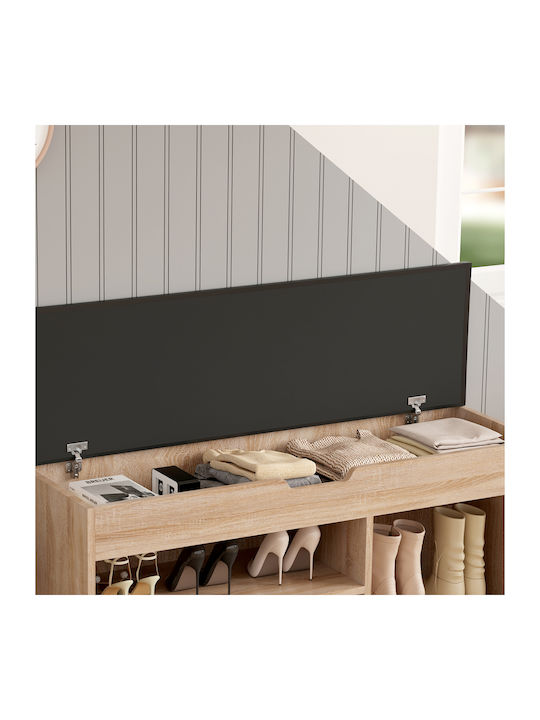 Romir Wooden Shoe Organizer Beige 100x30x44cm
