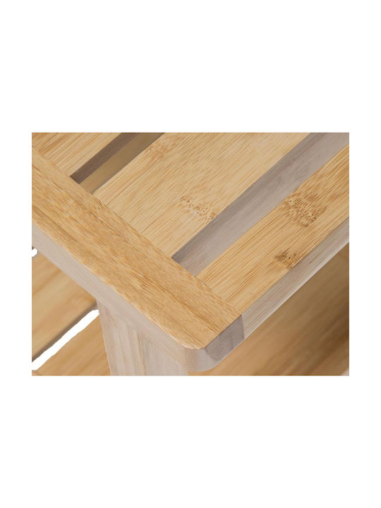 Stool For Kitchen Wooden Brown 25.2x39.5x46cm