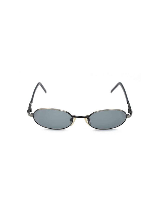 Byblos Men's Sunglasses with Gray Metal Frame and Gray Lens BYBS6653271