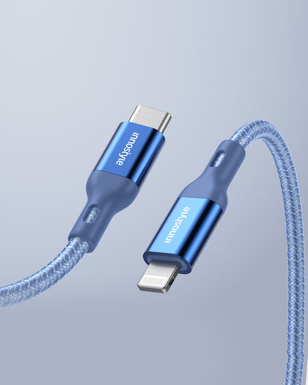 Innostyle USB-C zu Lightning Kabel Schwarz 2m (ICL150ALBLU)