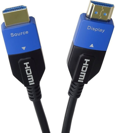 Premiumcord Ultra High Speed Hdmi 2.1 8k@60hz 4k@120hz 15m Gold-plated Optical Cable
