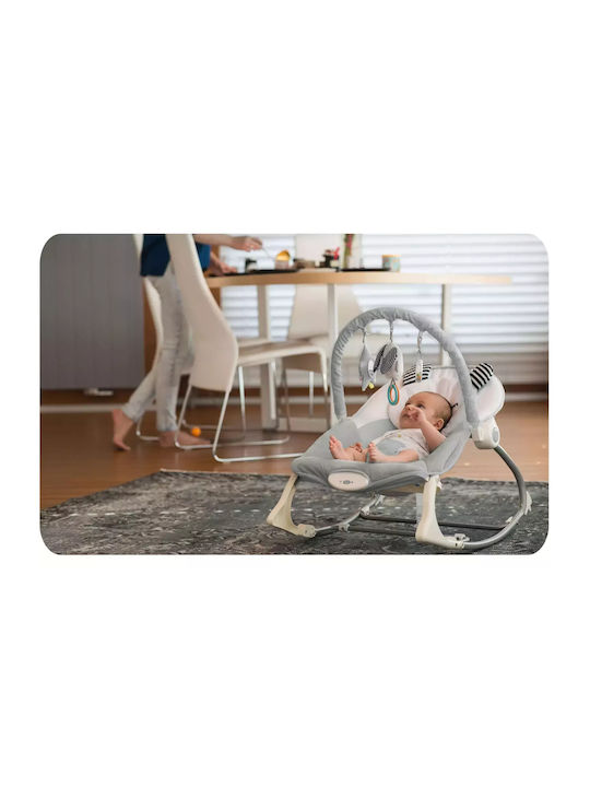 Nukido Electric Baby Relax with Vibration Gray for Child up to 18kg
