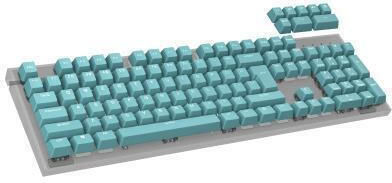 Keycaps Genesis Lead 300 Mint Double Shot