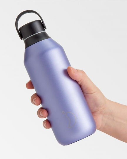 Chilly's Series 2 Thermosflasche Edelstahl BPA-frei 500ml Flieder