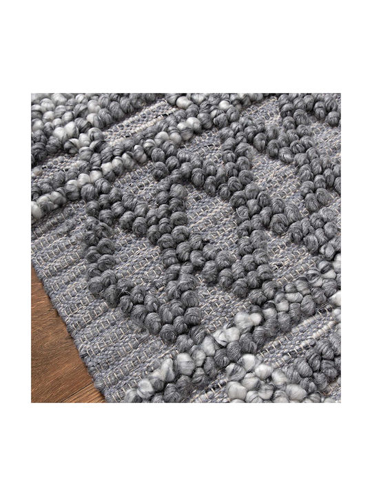 Silk Fashion Rug Rectangular Light Gray