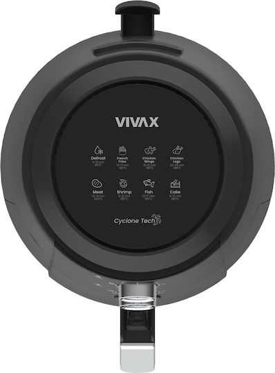 Vivax DFA-515MB Friteuză cu aer 5lt Negru