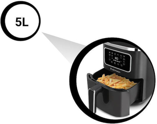 Rohnson Air Fryer 5lt Μαύρο R-2802