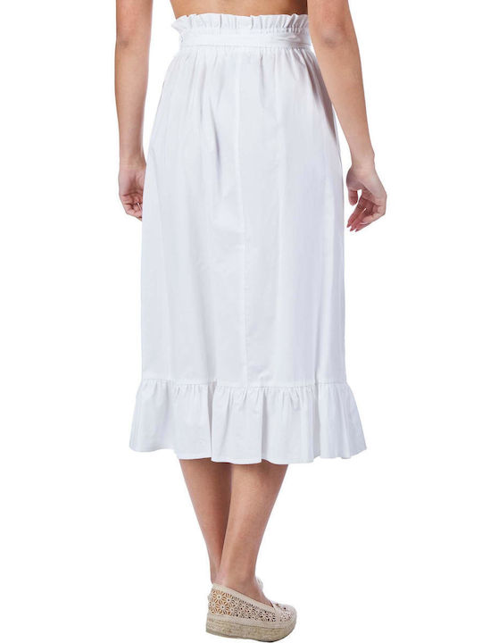 Access Skirt in White color