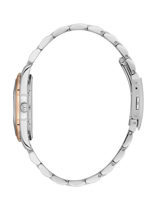 Beverly Hills Polo Club Diamonds Uhr mit Gold Metallarmband