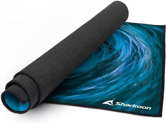 Sharkoon Sfm12 Schwarz Schwarz Blau Weiß Polyester Silikon