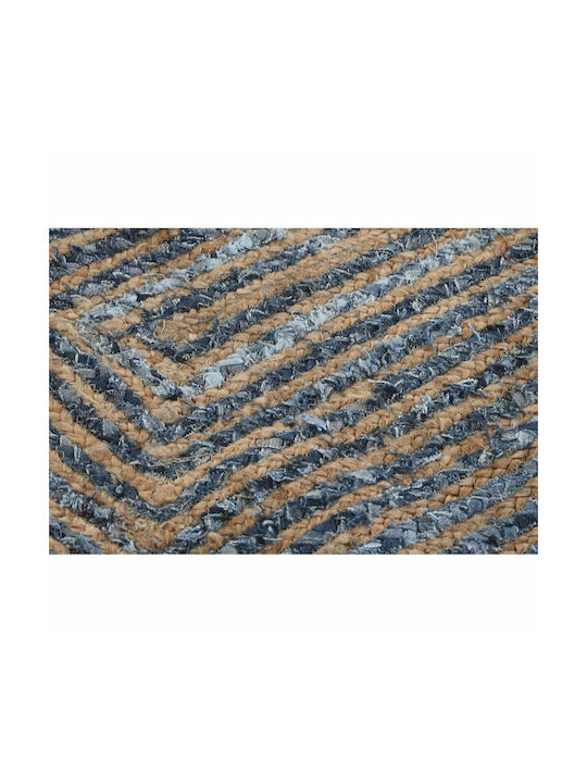 DKD Home Decor Rug Outdoor Rectangular Blue