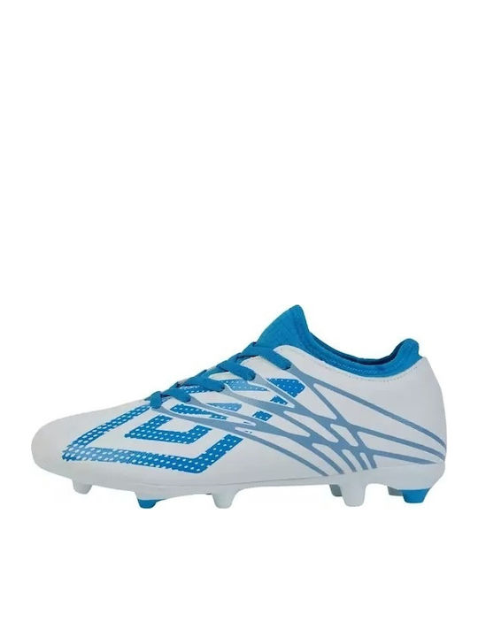 Umbro Veloce Lt Ii Fg Football Shoes Studs White-Light Blue 81840u-lnz Umbro Veloce Lt Ii Fg Football Shoes Studs White-Light Blue 81840u-lnz