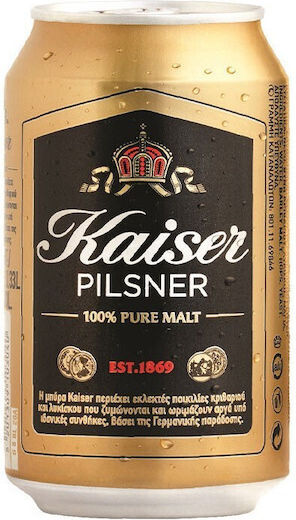 Kaiser Pilsner Lager Φιάλη 6x330ml