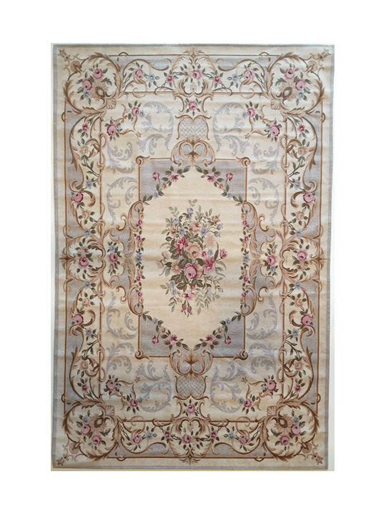 Klonaras Ibiza Aubusson Rug Round Aubusson