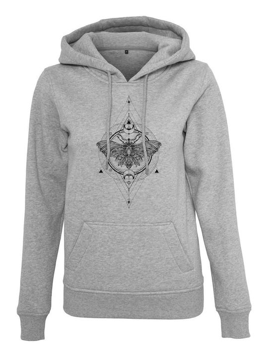 Women's Sweatshirt Hooded Gray