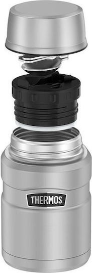 Thermos Lunchbox Isolierte Lunchbox Inox Gray 470ml 1Stück