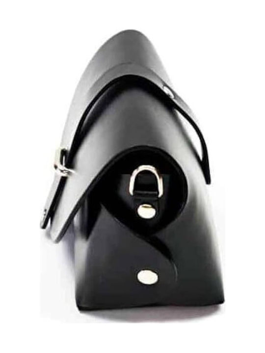 Leder Damen Handytasche Schwarz