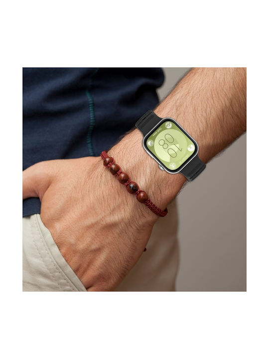 Wavy Dot Texture Λουράκι Σιλικόνης Πράσινο (Huawei Watch Fit 3)