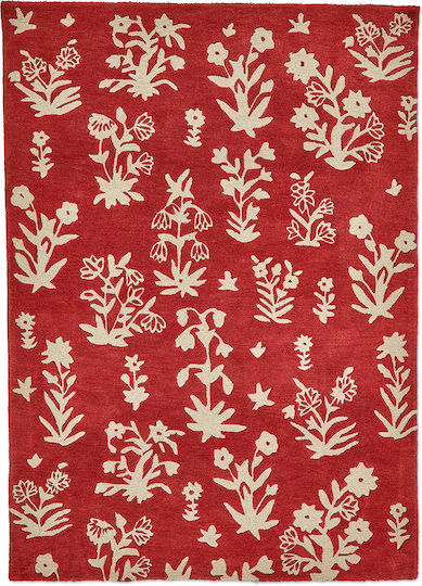 Sanderson Woodland Glade Covor Rectangular Damson roșu