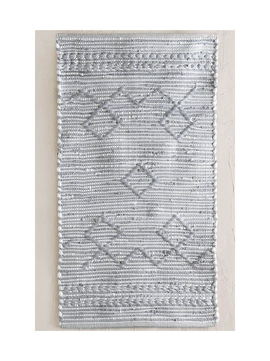 Rythmos Ketil Χαλί Ορθογώνιο Βαμβακερό Γκρι 70x140cm