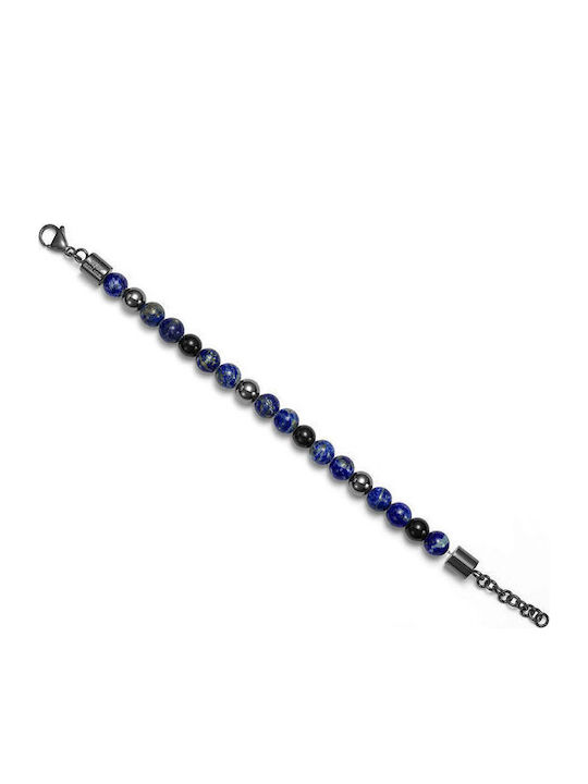 Police Männliches Armband aus Edelstahl 22cm