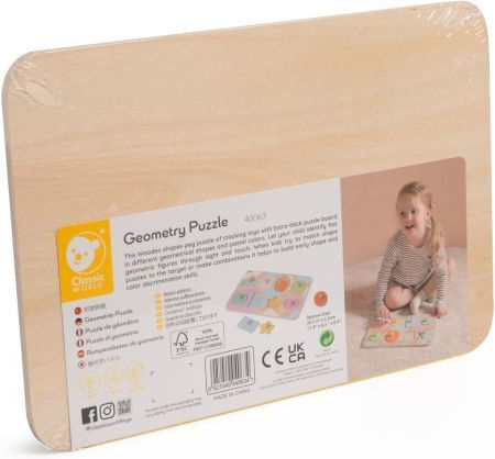 Kinder Steckpuzzle 9pcs Classic World