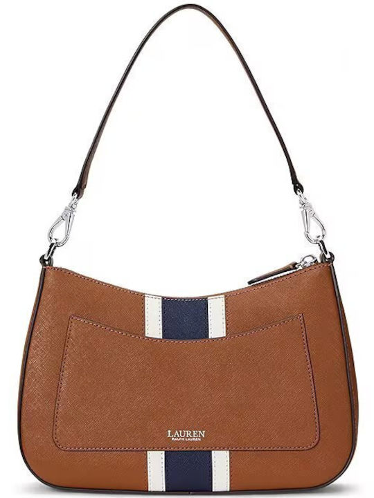 Ralph Lauren Danni 26 Leather Women's Bag Shoulder Tabac Brown