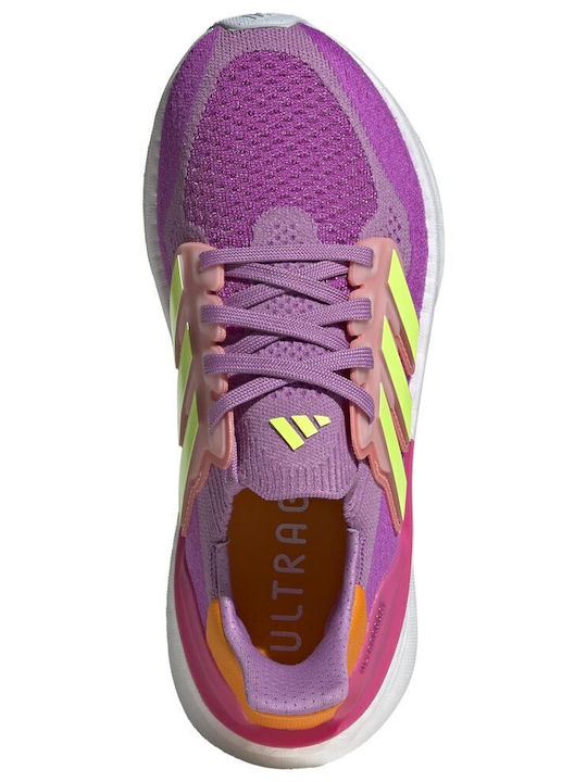 adidas Ultraboost Ultraboost Kids Sports Shoes Running with Laces Purple  IH7596