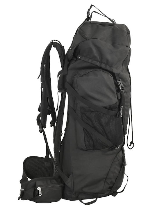 vidaXL Backpack Αδιάβροχο Μαύρο