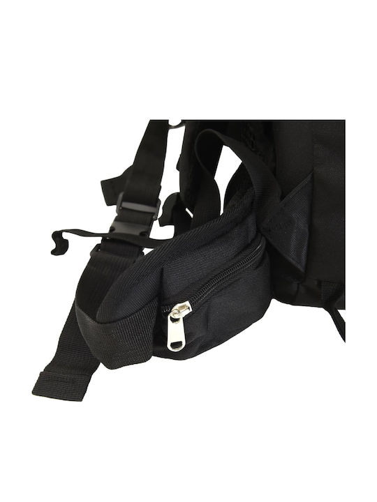 vidaXL Backpack Αδιάβροχο Μαύρο