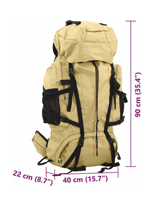 vidaXL Backpack Αδιάβροχο Χακί