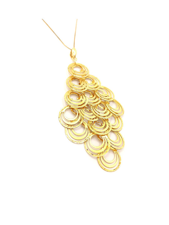 PS Silver Necklace from Gold Plated Silver