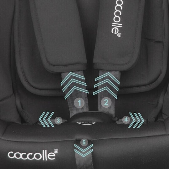 Smart Baby Coccolle Atira Καθισματάκι Αυτοκινήτου με Isofix Diamond Black 0-36 kg