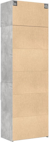 Библиотека Сива 70x42.5x225см