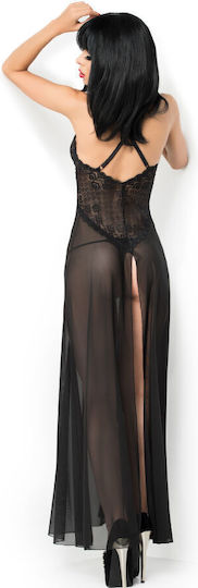Chilirose Babydoll Sexy Negru