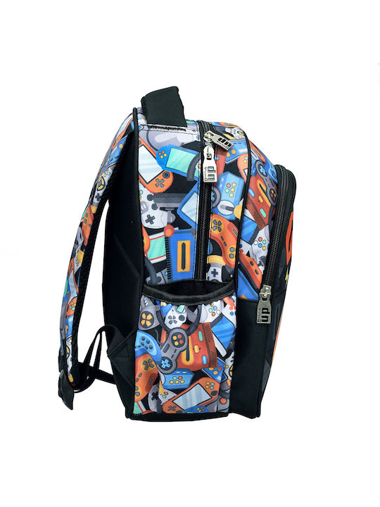 Back Me Up Game Schulranzen Rucksack Kindergarten in Schwarz Farbe 12Es