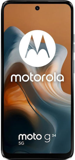 Motorola Moto G34 5G Dual SIM (8GB/256GB) Charcoal Black