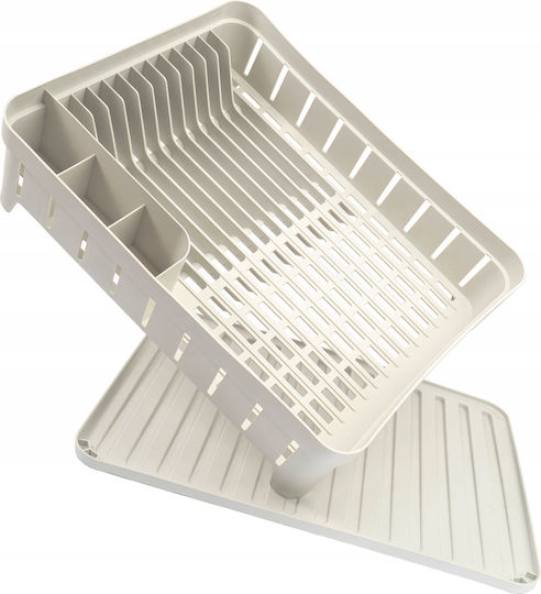 Kadax Scurgător De Chiuvetă Din Plastic Alb