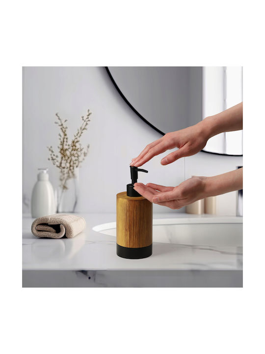 Kadax Dispenser Ξύλινο Μαύρο 350ml